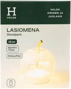 House Led-lasiomena 10 cm, kirkas - 1