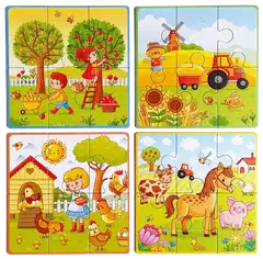 Tactic Palapeli My First Puzzle On the Farm 4 x 6 palan palapeliä - 2