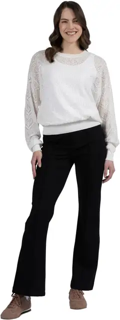 House naisten pitsineule 213H260903 - WHITE - 4