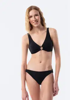 TEX naisten bikinialaosa I275907 - BLACK 1 - 4