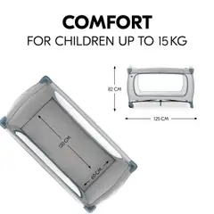 Hauck matkasänky Sleep N Play Go Plus sininen - 19