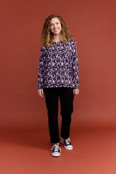 Finlayson naisten trikoopaita Rio - AOP - 3