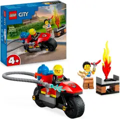 LEGO City Fire 60410 Palokunnan pelastusmoottoripyörä - 2