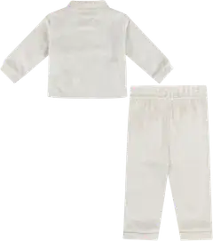 TEX BABY vauvojen fleece-setti Kissa - BEIGE CHINE LIGHT - 2