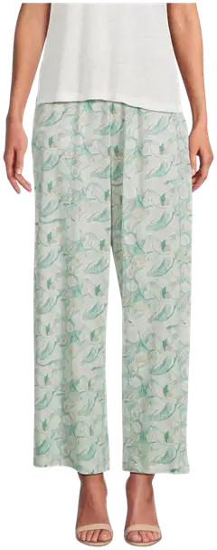 London Fog naisten pellavasekoitehousut 222L261709 - Multicolor - 1