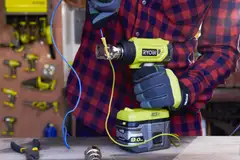 Ryobi 18V kuumailmapuhallin R18HG-0 - 4