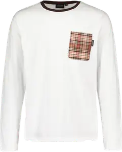 Reino&Aino miesten pyjama Reino - White/brown - 2