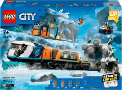 LEGO® City Trains 60470 Arktisten tutkimusretkeilijöiden pikajuna - 2