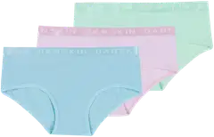 Danskin lasten hipsterit 61310 3-pack - skyride/orchid tint/dusty aqua - 1