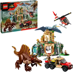LEGO® Jurassic World Spinosauruksen ja Quetzalcoatlusin pako lentäen 76976 - 1