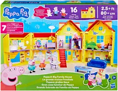 Peppa Pig leikkisetti Pipsan iso avattava talo - 1