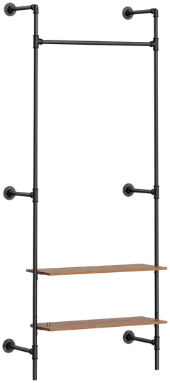 SoBuy seinänaulakko musta KLS20-SCH - 3