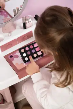 Smoby My Beauty Dressing Table, kampauspöytä kauneusleikkeihin - 8