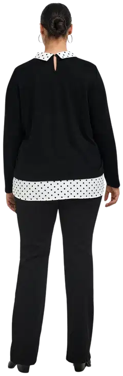 ONLY CARMAKOMA naisten neulepaita Caralba - Black - 7