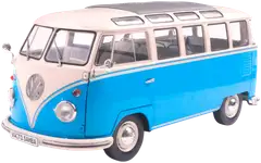 Solido 1:18 VW T1 21 WINDOWS b. blue/white, keräilyauto, pienoismalli - 2