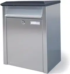 Bobi Xpress postilaatikko, ruostumaton teräs - 1