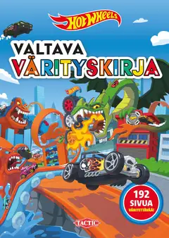 Hot Wheels valtava värityskirja - 1
