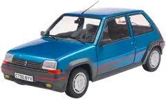 Solido 1:18 Renault 5 GT Turbo MK1 Alpine blue, keräilyauto, pienoismalli - 1