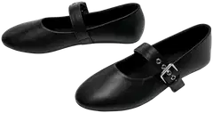 Dinsko lasten ballerinat Jasmine Buckle 347808 - BLACK - 2