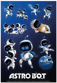 Astro Bot A5 kierremuistikirja displayssa, sis. Tarroja - 2