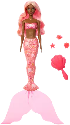 Barbie Color Reveal Mermaid treasure -nukke - 5