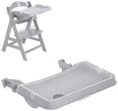 Hauck tarjotin syöttötuoliin Alpha Tray harmaa - 7
