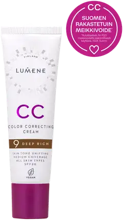 Lumene CC Color Correcting Meikkivoide SK20 9 Deep Rich 30 ml - 1