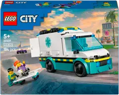 LEGO® City Great Vehicles 60451 Ambulanssi hälytysajoihin - 2