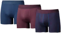 Black Horse miesten bokserit 3-pack I153 - DarkMaroon - 1