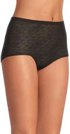 Actuelle naisten short-alushousut 210A082617 - BLACK - 4