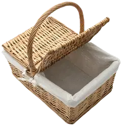 Åhléns Home piknikkori 38x29x18 cm Natural - 3