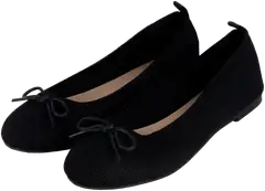 WKLY. naisten ballerinat Jasmine - BLACK - 1