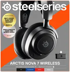STEELSERIES Arctis Nova 7 langaton headset - 5