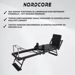 Nordcore pilates reformer taitettava - 4