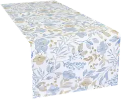 House kaitaliina Florals 33x120 cm vaaleansininen - 1