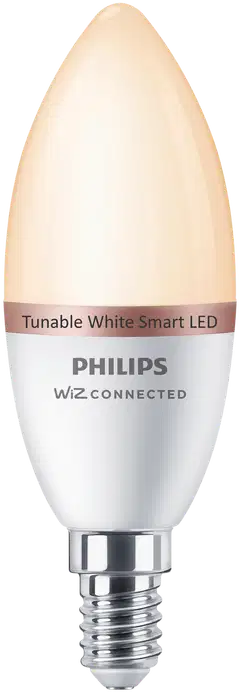 Philips Smart Lighting LED-filamenttilamppu 5W C37 E14 2700-6500K 470lm tunable white 2 kpl - 1