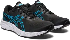 Asics miesten juoksujalkine Gel-Excite 9 - BLACK/ISLAND BLUE - 3