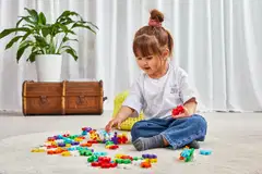 Plus-Plus BIG Rainbow mix / 100 palaa - 5