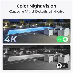 Reolink P840 (RLC-823S1W) Smart 4K PTZ PoE Cam 360° Valkoinen - 4