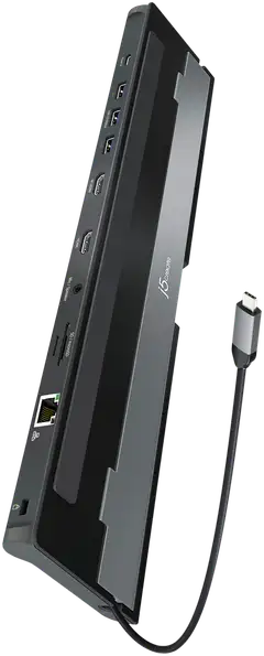 j5create USB-C 2 näytön telakka - 7