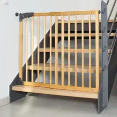 Reer turvaportti esteetön, puinen 75–104,5cm - 11