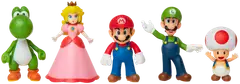 Nintendo hahmot 2.5" Mario & Friends 5-pack - 4