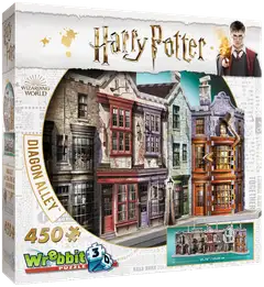 Wrebbit Harry Potter Diagon Alley 3D-palapeli - 1
