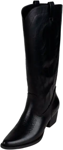 WKLY. naisten western-bootsit Josefina - BLACK - 1