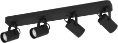 EGLO Spottivalaisin 4-os  Sorego led 4x3W 58x10x12cm musta - 1