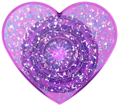 Popsockets puhelinpidike PopGrip Iridescent Confetti Dreamy Heart - 1