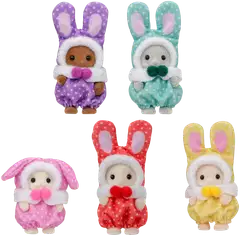 Sylvanian Families yllätyspakkaus Värikkäät puput -sarja - 3
