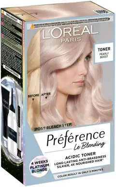 L'Oréal Paris Préférence Le Blonding Pearly Boost kevytväri 02 - 2