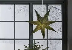 Star Trading paperitähti Holly 60 cm vihreä - 3