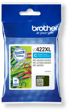 Brother mustepatruuna LC422XLC XL sininen - 1